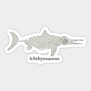 Ichthyosaurus Sticker